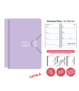 AG.SENF.CAT. MINI 90x135 S/V LILA