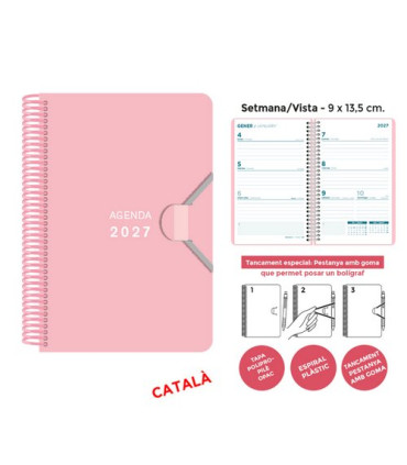 AG.SENF.CAT. MINI 90x135 S/V ROSA