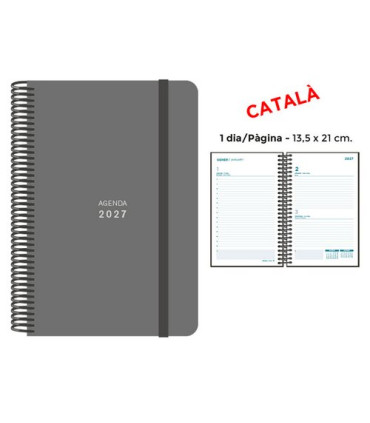 AG.SENF.CAT. UNICOLOR 135x210 D/P GRIS