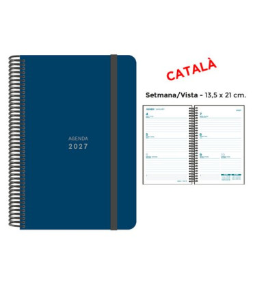 AG.SENF.CAT. UNICOLOR 135x210 S/V BLAU F