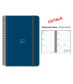 AG.SENF.CAT. UNICOLOR 135x210 S/V BLAU F