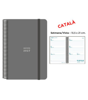 AG.SENF.CAT. UNICOLOR 135x210 S/V GRIS
