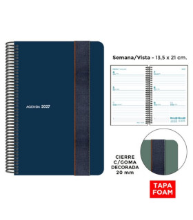 AG.SENF. FOAM SEOUL 135x210 S/V AZUL