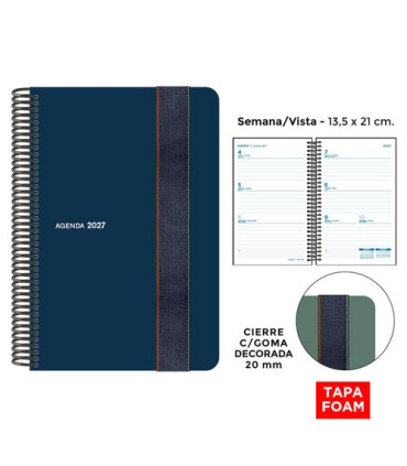 AG.SENF. FOAM SEOUL 135x210 S/V AZUL