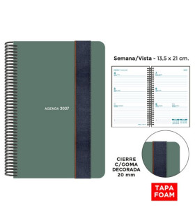 AG.SENF. FOAM SEOUL 135x210 S/V VERDE