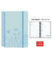 AG.SENF. FOAM SPRING 135x210 D/P AZUL