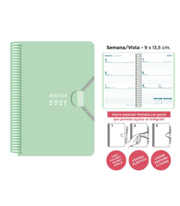 AG.SENF. MINI 90x135 S/V VERDE PASTEL