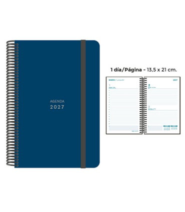 AG.SENF. UNICOLOR 135x210 D/P AZUL OSCUR