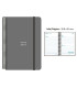 AG.SENF. UNICOLOR 135x210 D/P GRIS