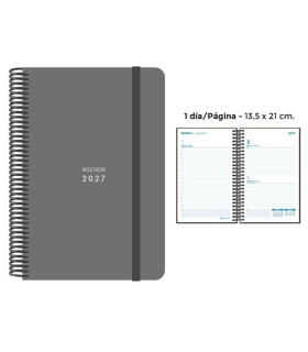 AG.SENF. UNICOLOR 135x210 D/P GRIS