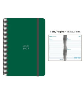 AG.SENF. UNICOLOR 135x210 D/P VERDE OSCU