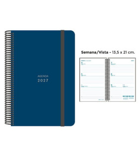 AG.SENF. UNICOLOR 135x210 S/V AZUL OSCUR