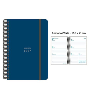 AG.SENF. UNICOLOR 135x210 S/V AZUL OSCUR