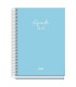 AG.ESC.DOHE SERENITY t.EXTRA A5 D/P AZUL