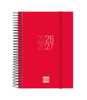 AG.ESC.F. ESPIR D/P E8 ROJO