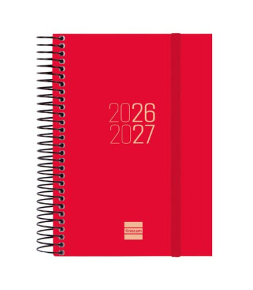AG.ESC.F. ESPIR D/P E8 ROJO