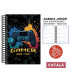 AG.ESC.SF.CAT. JUNIOR 150x210 S/V GAMER
