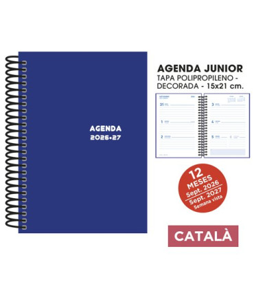 AG.ESC.SF.CAT. JUNIOR 150x210 S/V AZUL