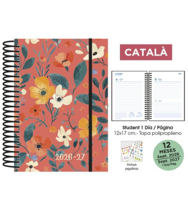 AG.ESC.SF.CAT. STUDENT 120x170 D/P CORAL
