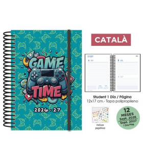 AG.ESC.SF.CAT. STUDENT 120x170 D/P TURQU