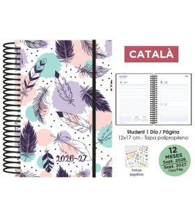 AG.ESC.SF.CAT. STUDENT 120x170 D/P PLUMA