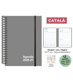 AG.ESC.SF.CAT. STUDENT 120x170 D/P GRIS