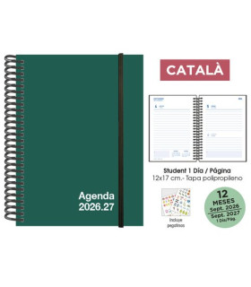 AG.ESC.SF.CAT. STUDENT 120x170 D/P VERDE