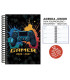 AG.ESC.SF. JUNIOR 150x210 S/V GAMER NEGR