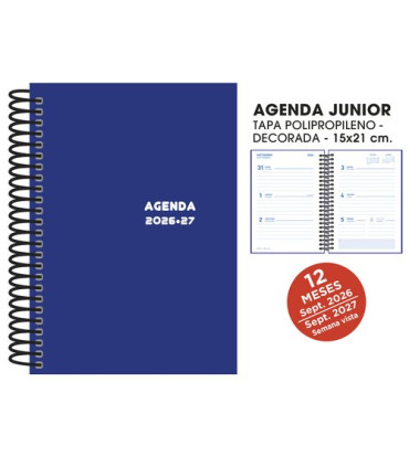 AG.ESC.SF. JUNIOR 150x210 S/V AZUL
