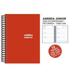 AG.ESC.SF. JUNIOR 150x210 S/V ROJO