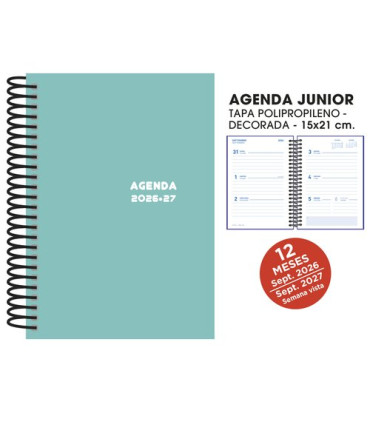 AG.ESC.SF. JUNIOR 150x210 S/V TURQUESA