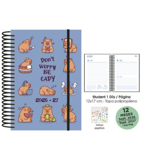 AG.ESC.SF. STUDENT 120x170 D/P CAPIBARA