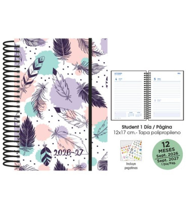AG.ESC.SF. STUDENT 120x170 D/P PLUMAS