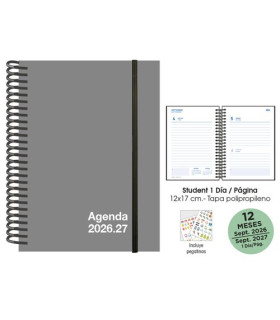 AG.ESC.SF. STUDENT 120x170 D/P GRIS