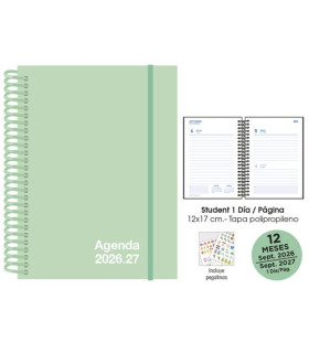 AG.ESC.SF. STUDENT 120x170 D/P PASTEL VE