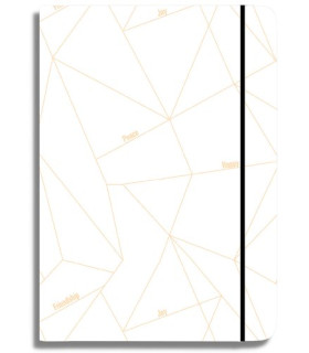 AGENDA UNICEF PERPETUA S/V GEOMETRIC WHI