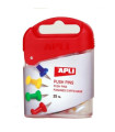AGUJA SEÑALIZ.PUSH-PIN APLI 25 SURTIDO