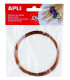 ALAMBRE APLI ø 1,5 mm. COBRE 5 METROS