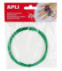 ALAMBRE APLI ø 1,5 mm. VERDE 5 METROS