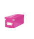 ARCHIVADOR CAJA PARA CD S LEITZ FUCSIA