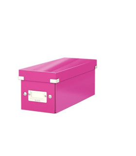 ARCHIVADOR CAJA PARA CD S LEITZ FUCSIA