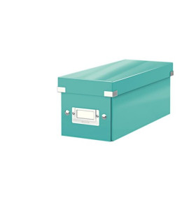 ARCHIVADOR CAJA PARA CD S LEITZ TURQUESA