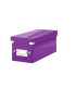 ARCHIVADOR CAJA PARA CD S LEITZ VIOLETA