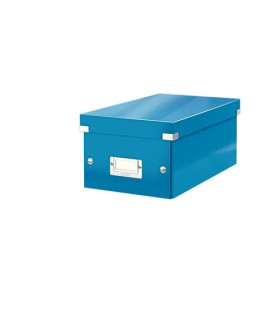 ARCHIVADOR CAJA PARA DVD S LEITZ AZUL