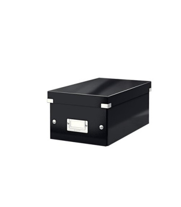 ARCHIVADOR CAJA PARA DVD S LEITZ NEGRO