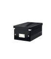 ARCHIVADOR CAJA PARA DVD S LEITZ NEGRO