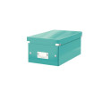 ARCHIVADOR CAJA PARA DVD S LEITZ TURQUES
