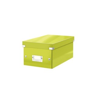 ARCHIVADOR CAJA PARA DVD S LEITZ VERDE