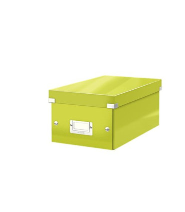 ARCHIVADOR CAJA PARA DVD S LEITZ VERDE