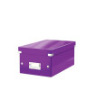 ARCHIVADOR CAJA PARA DVD S LEITZ VIOLETA